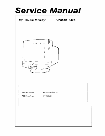 nokia 449x nokia 15\" monitors schematic